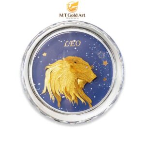 Chặn giấy cung Sư Tử dát vàng (24/7 – 23/8)