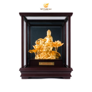 Tượng Phật Bà Quan Âm (17x29x34cm)